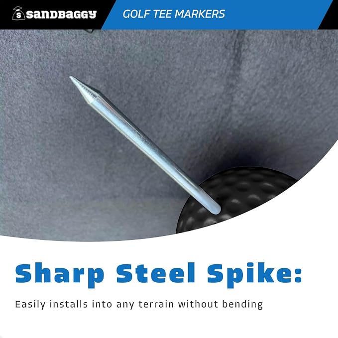 Sandbaggy Plastic Tee Markers for Golf Course - Image 8