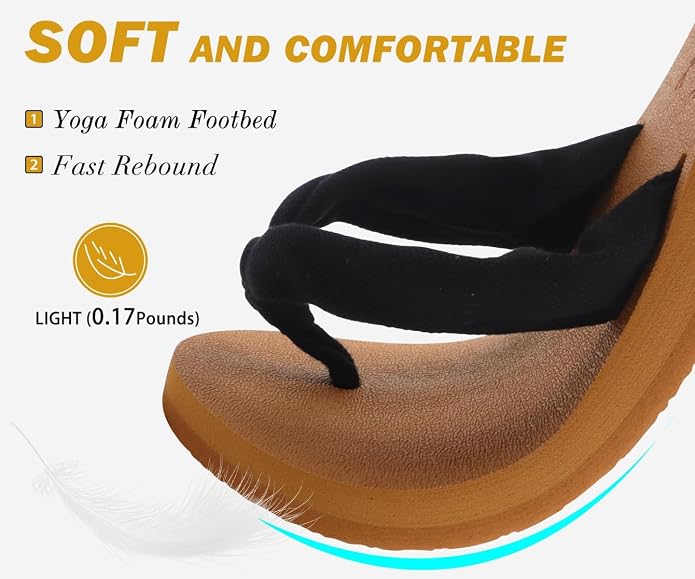 KuaiLu Flip Flops for Women - Image 3
