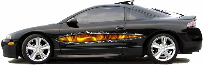Generic Ripped Metal Graphics Decal Set - Image 8