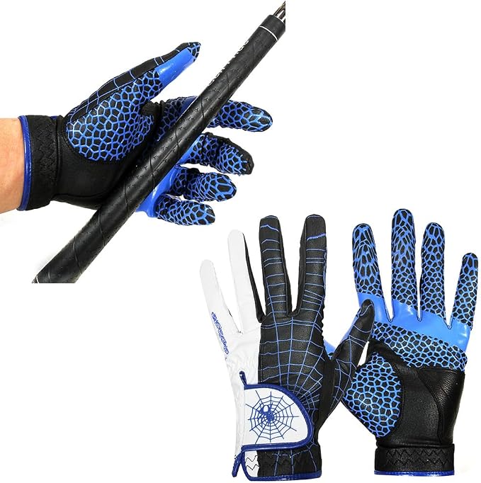 J&S Sporting Spider Grip Nonslip Golf Gloves by JSSporting