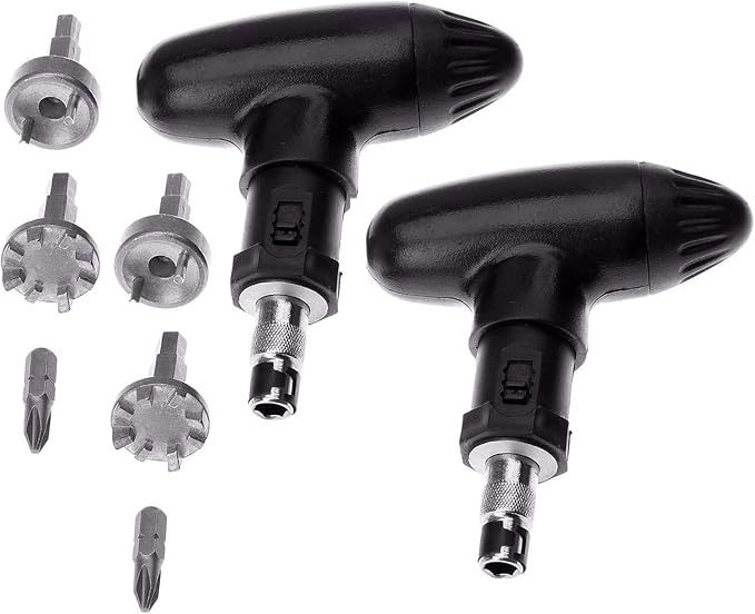 Golf Shoe Spike Removal Tool 2 Pcs Adjustment Cleat Key Stainless Steel Spikes by AmySport