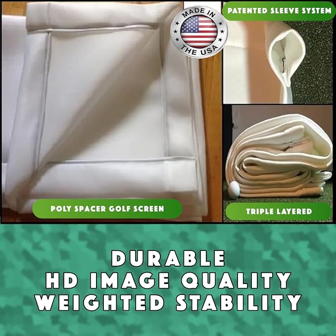 SPECTRUM GOLF SIMULATORS- Golf Impact Screen Poly Spacer - Image 2