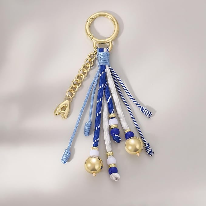 KissYan Christmas Initial Bag Charm - Image 6