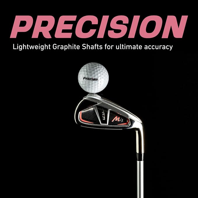 Precise M8 15-Piece Womens Golf Club Full Set, Putter & Stand Bag, Lightweight - Image 5