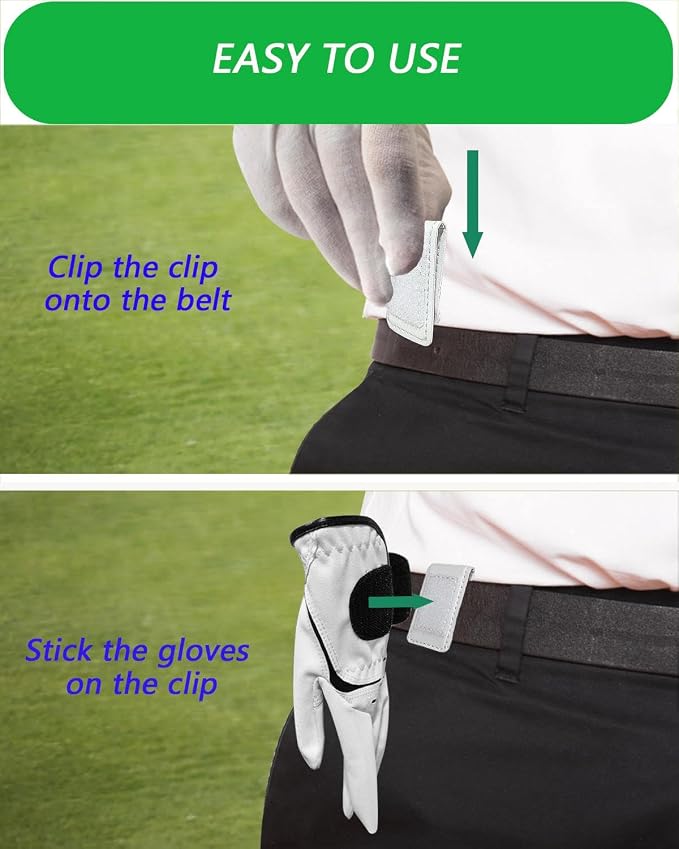 Golf Glove Clip, Simple and Stylish Golf Glove Holder - Image 5