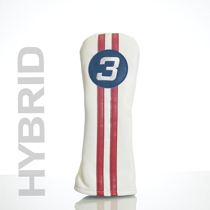 Single Headcover, Easy Slip-On Easy-Off Golf Club Head Cover, Fleece Lined - Image 2
