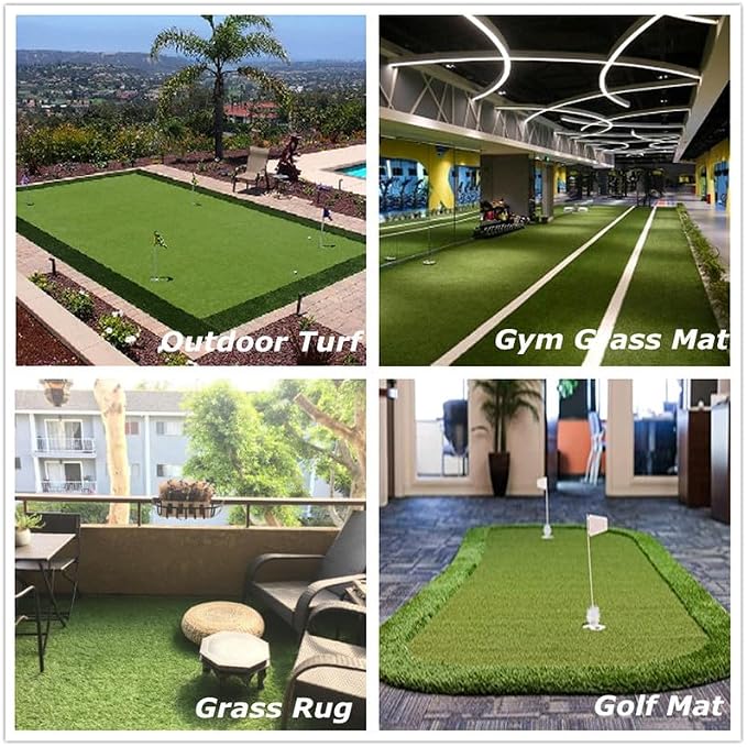 Golf Mat Multi-use Artificial Grass Carpet Indoor/Outdoor Rug, Golf Hitting - Image 5