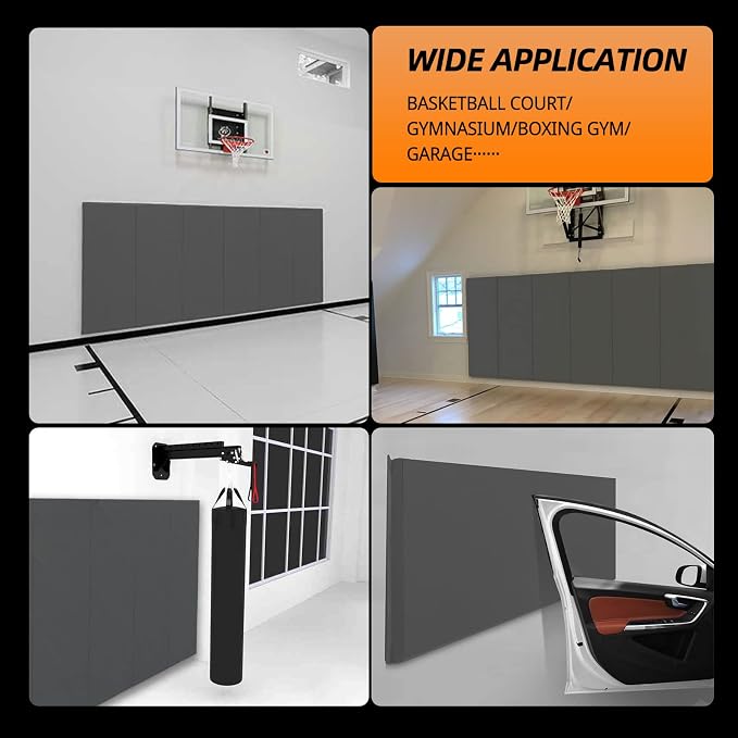 PROGOAL Gym Wall Paddings Basketball Court Wall Protection Pad - Image 7