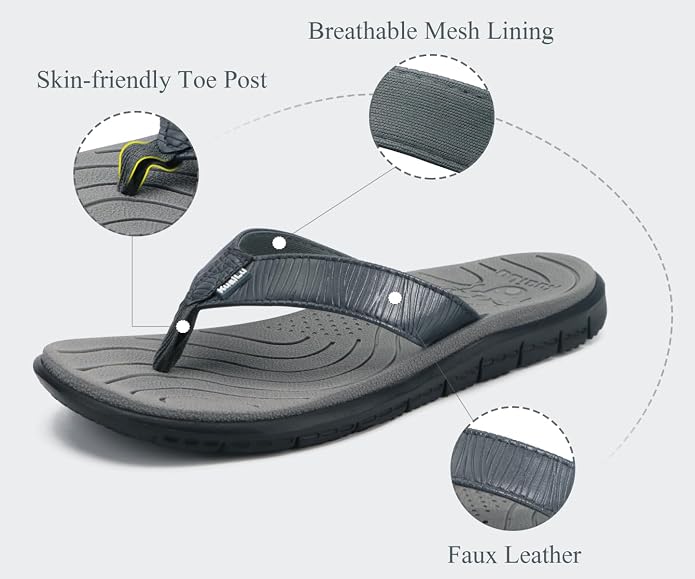 KuaiLu Comfortable Flip Flops for Women - Image 4