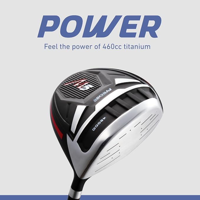 Precise M5 Men’s Golf Set – Driver, 5-PW Irons, Stand Bag and 3 Headcovers - Image 4