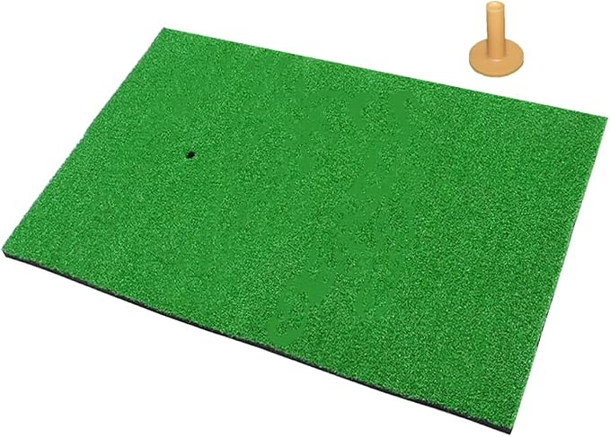 Golf Hitting Mat -32 x 20 inch Artificial Turf, SBR Foam Bottom by Sailling+Golf