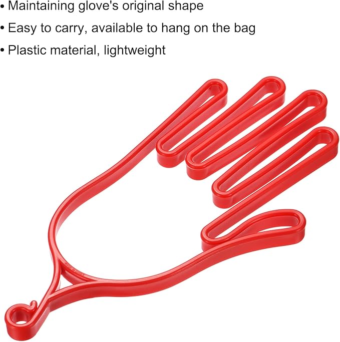 PATIKIL Golf Gloves Stretcher, 1 Pack Plastic Keeper Support Rack Holder Dryer - Image 4