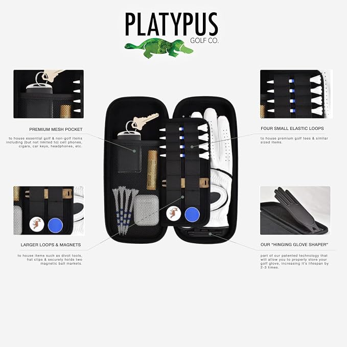 Platypus Golf Co. Golfing Caddie Hard Travel Case Organizer - Image 6