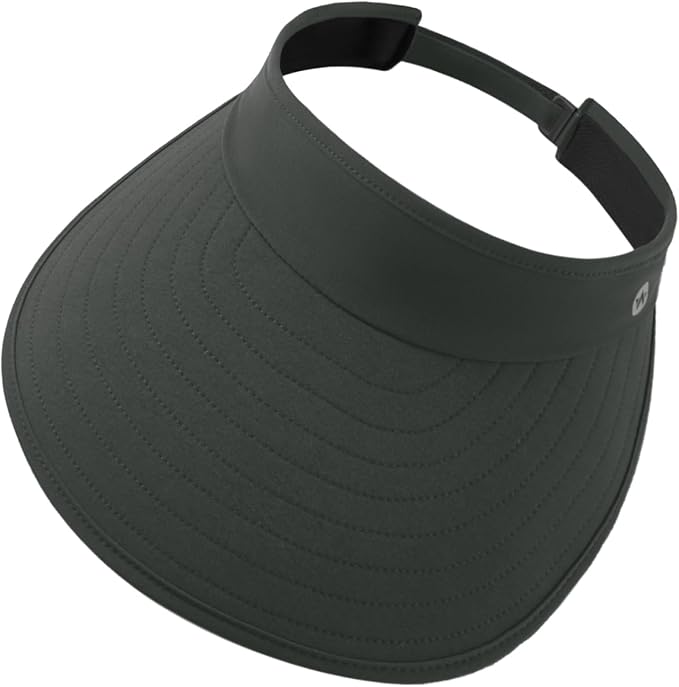 WANDER Sun Visor Hats for Women Wide Brim UV Protection Adjustable Large Golf by WANDER