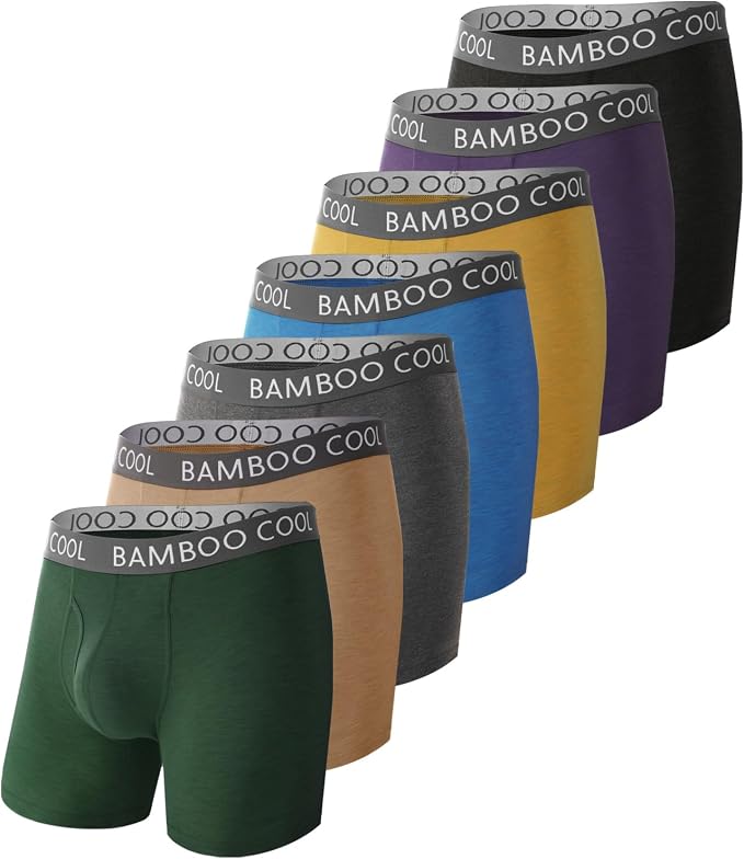 BAMBOO COOL Men's Ultra ComfortSoft Underwear, Moisture Wicking & Breathable No by BAMBOOCOOL