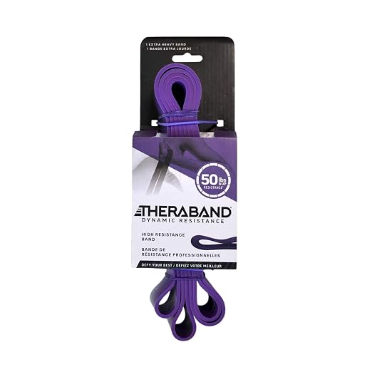 THERABAND High Resistance Band, Elastic Super Bands by TheraBand%E2%84%A2