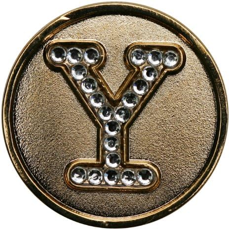 Monogram Initial Golf Ball Marker by Unknown