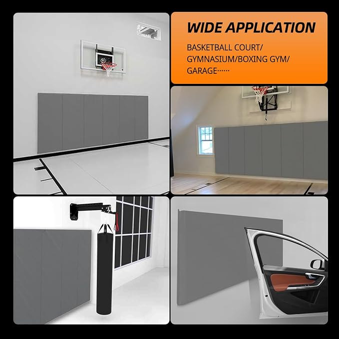 PROGOAL Gym Wall Paddings Basketball Court Wall Protection Pad - Image 7