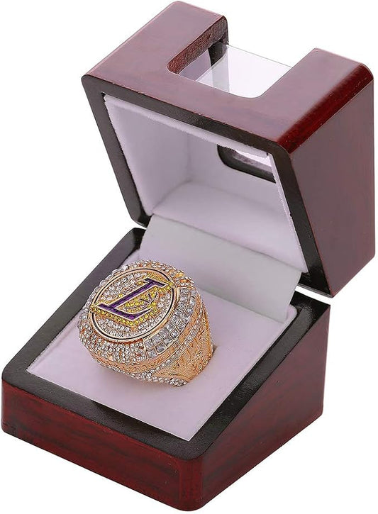 NW Championship Ring Display Case Single Box Real Wood |Single Stand 1 Slot| by Unknown