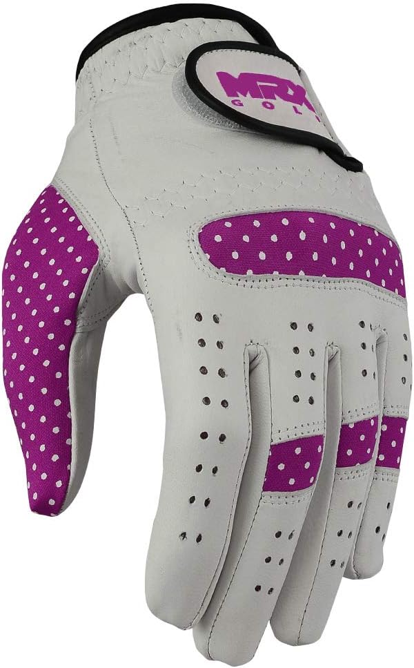 MRX Women Golf Glove Left Handed Golf Gloves Sweat Resistant Soft Cabretta - Image 6