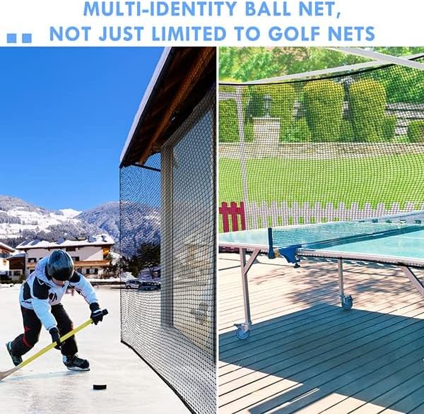 Golf Net, 40Ft Golf Practice Net, Sports Practice Barrier Net, Heavy Duty Ball - Image 4