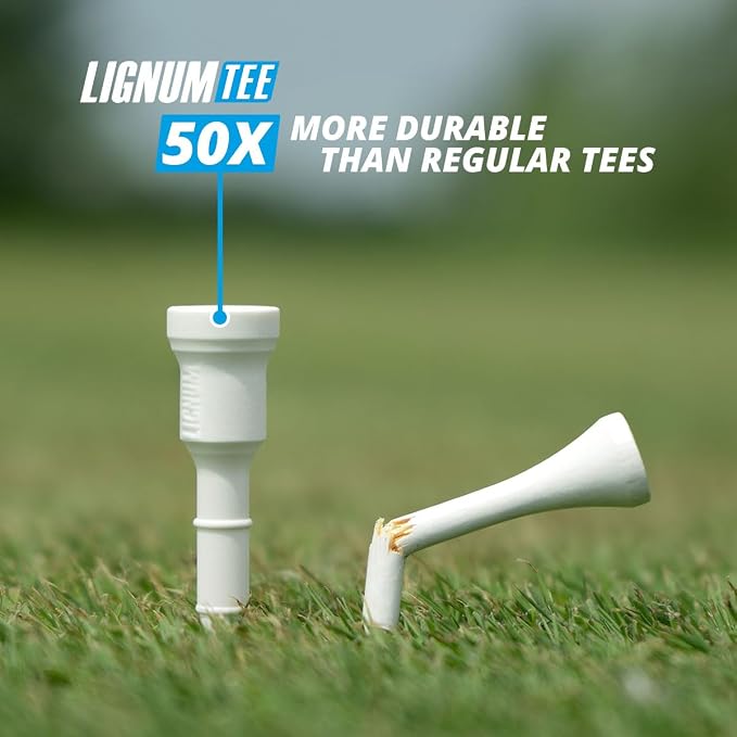 LIGNUM Unbreakable Microwood Golf Tees 50x More Durable/Adjustable Golf - Image 4