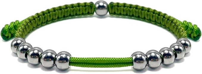 LAMIBEE Golf Stainless Steel 10 Beads Score Counter Bracelet, Golf Stroke Count by LAMIBEEHandmade