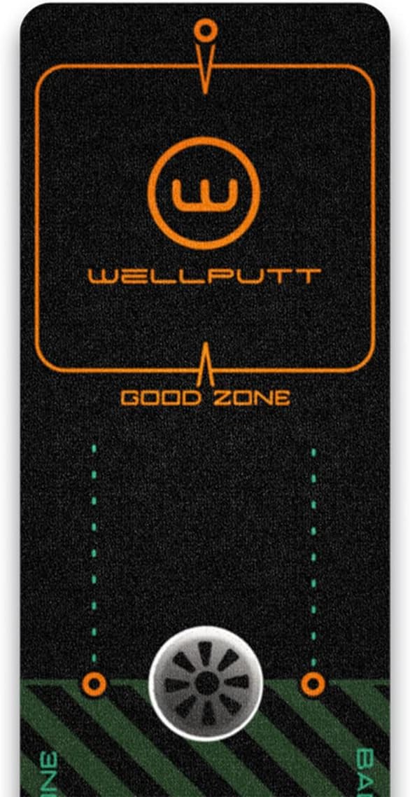 WELLPUTT - Golf Putting Training Mat - 10ft First - Image 4