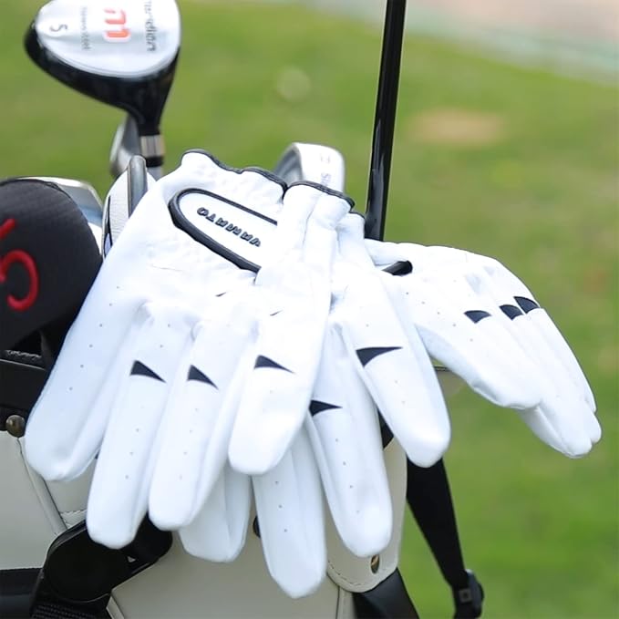 Yamato 3 Pack Men's Golf Gloves - Image 6