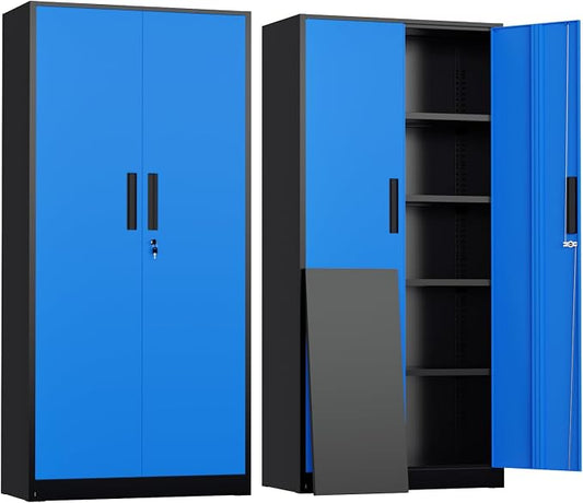 Greenvelly Metal Garage Storage Cabinet by Greenvelly