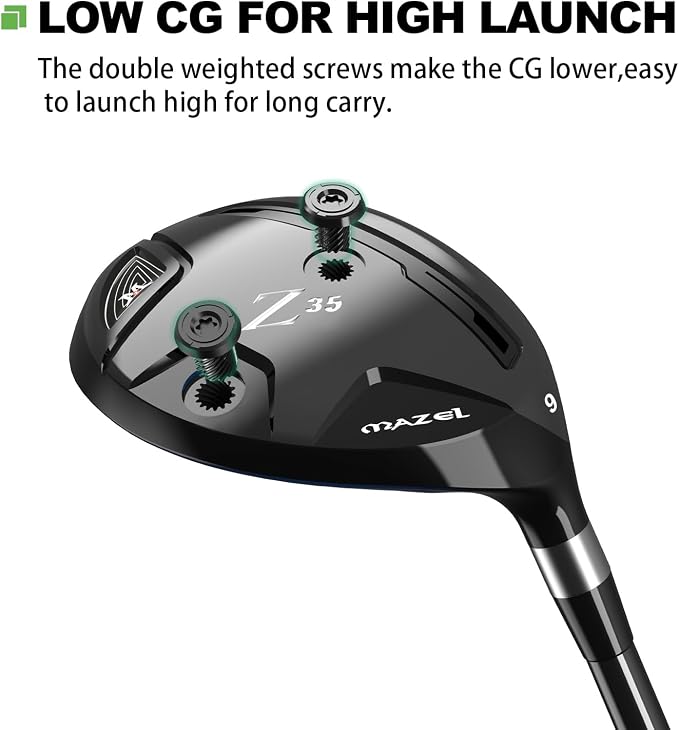 MAZEL Rescue Hybrid Golf Clubs for Men - Image 3