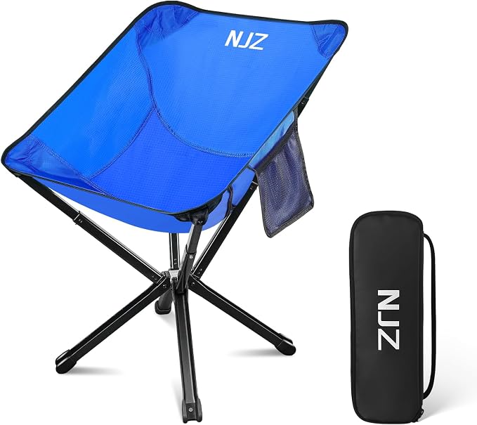 Lightweight Folding Camping Chair — Compact & Portable Design, Easy Setup by NJZ