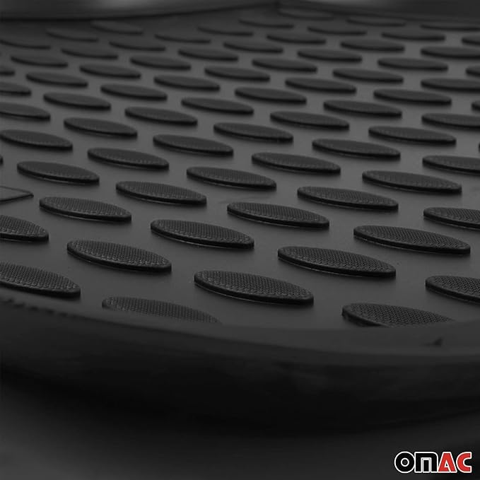 OMAC Cargo Mats Liner for VW e-Golf 2015-2019 Rear Trunk Waterproof TPE Black - Image 5