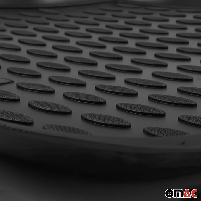OMAC Cargo Mats Liner for VW Golf GTI MK7 2015-2021 Waterproof TPE Black - Image 5