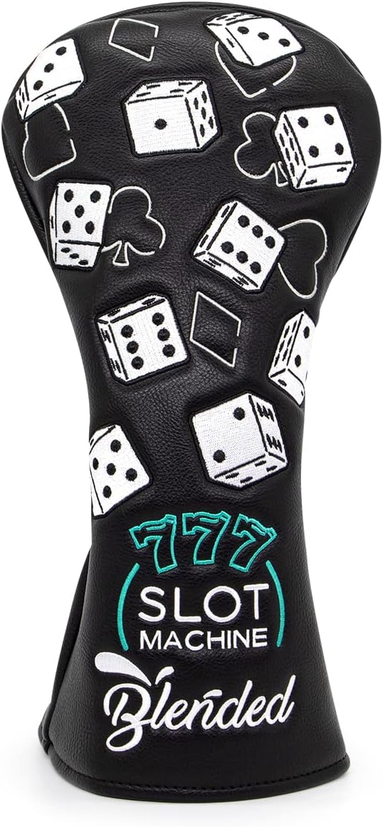 Golf Club Covers Lucky 777 Blade Putter Headcover Golf Driver Covers Fairway by BAIRBREGOLF