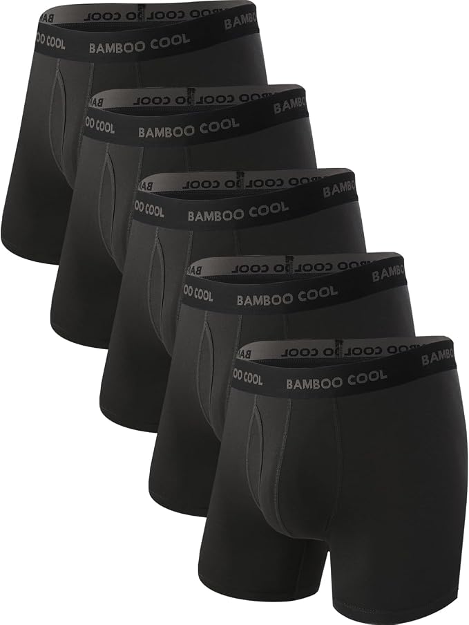 BAMBOO COOL Men's Ultra ComfortSoft Underwear, Moisture Wicking & Breathable No by BAMBOOCOOL