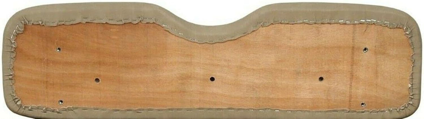 Huskey Parts Company Golf Cart Seat Cushion for Front Seat Lean Back, Stone Color for EZGO RXV 2008+, Golf Cart Front Seat Replacement with Mounting Hardware