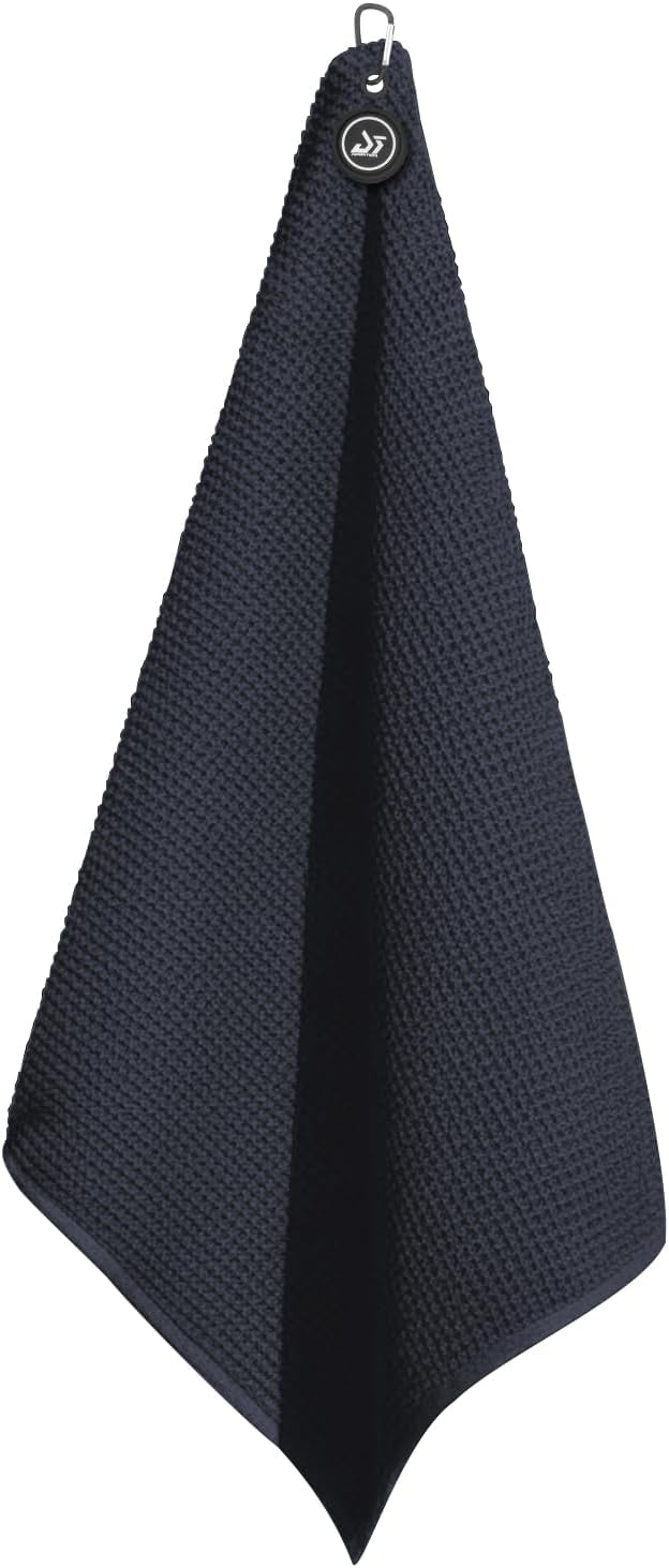 Dragon tiger Magnetic Golf Towel – 23.6"x15.7" Microfiber Waffle Weave by Dragontiger