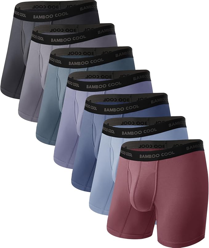 BAMBOO COOL Men's Ultra ComfortSoft Underwear, Moisture Wicking & Breathable No by BAMBOOCOOL