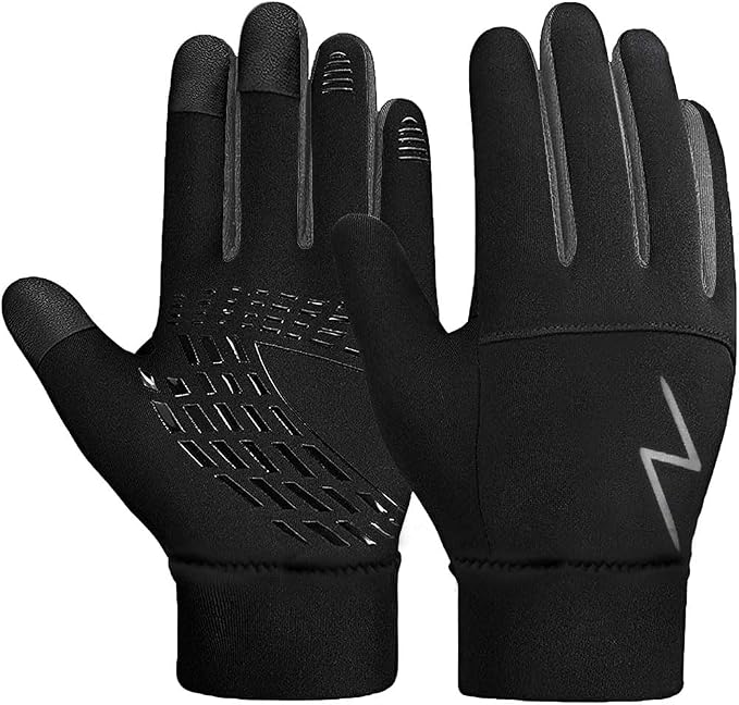 Kids Winter Gloves Back Water Repellent Touchscreen Warm Fleece Anti-Slip by YukiniYa