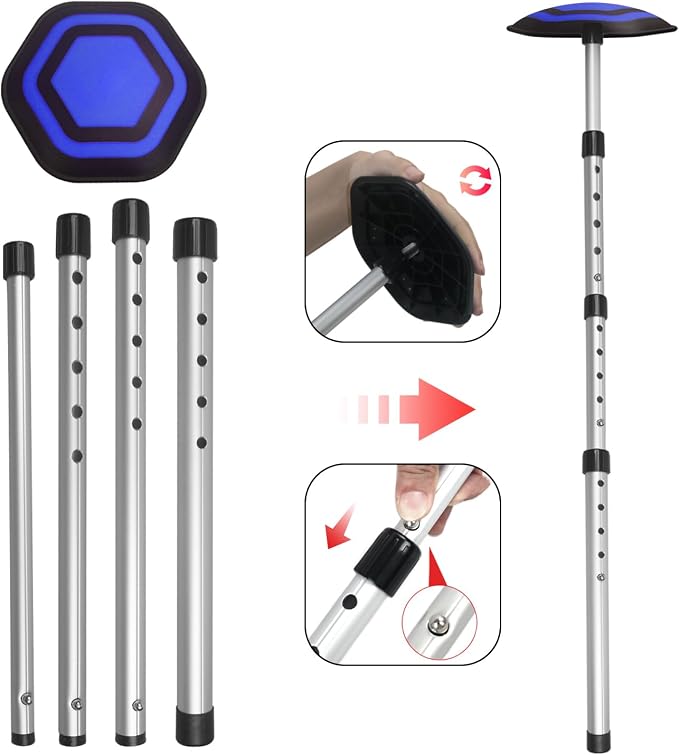 Golf Travel Bag Support System, Golf Club Travel Protection Kit - Image 3