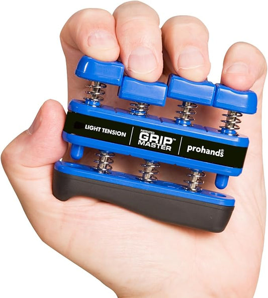 Prohands Gripmaster Hand Exerciser, Finger Exerciser, Spring-Loaded, by PROHANDS