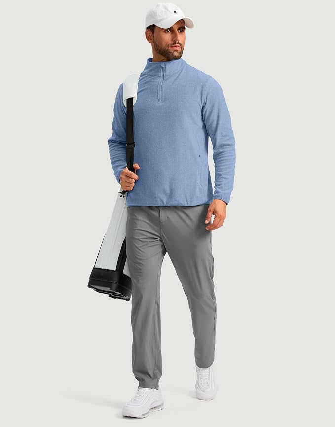 G Gradual Mens Quarter Zip Pullover Fleece - Image 6