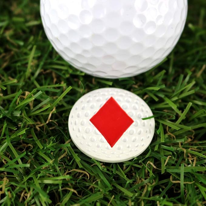 Myartte Creative Golf Ball Marker Soft Enamel Golf Markers 24.4MM Assorted 5 Pcs - Image 5