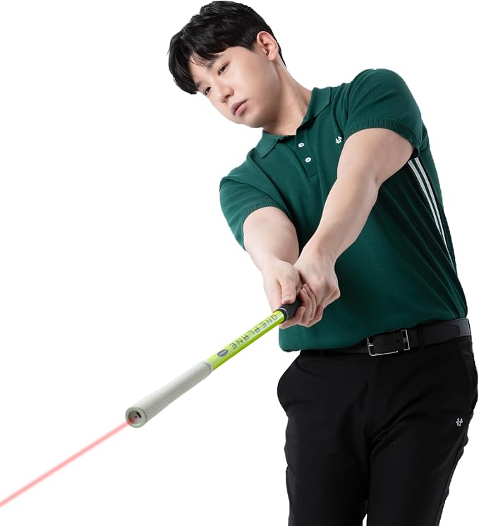 Golf Swing Trainer ONE Plane Heoseok Pro Training Aid Equipment Backswing by EighteenH