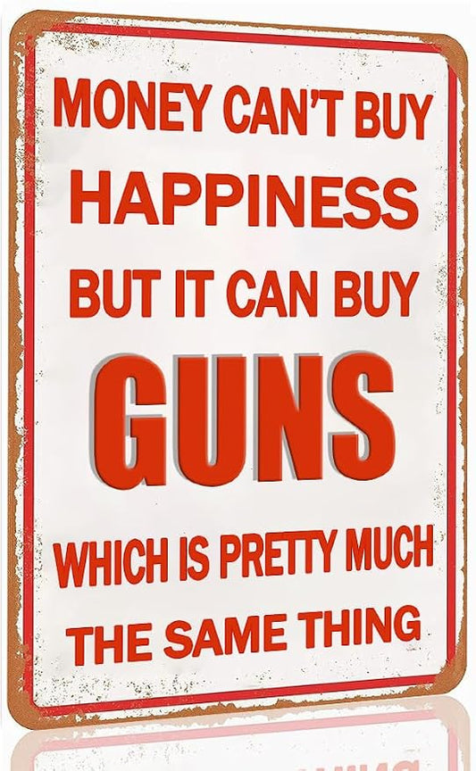 Funny Tin Signs Gun Stuff Accessories by Unknown