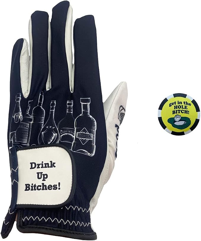 Giggle Golf Men's Golf Glove | Funny Golf Glove by GiggleGolf