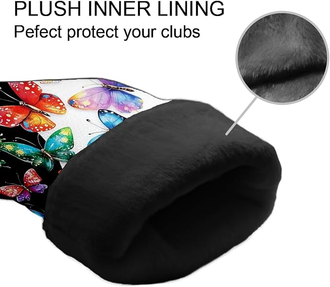 Golf Driver Head Covers Fairway Wood Headcovers, Premium Leather Golf Club - Image 5