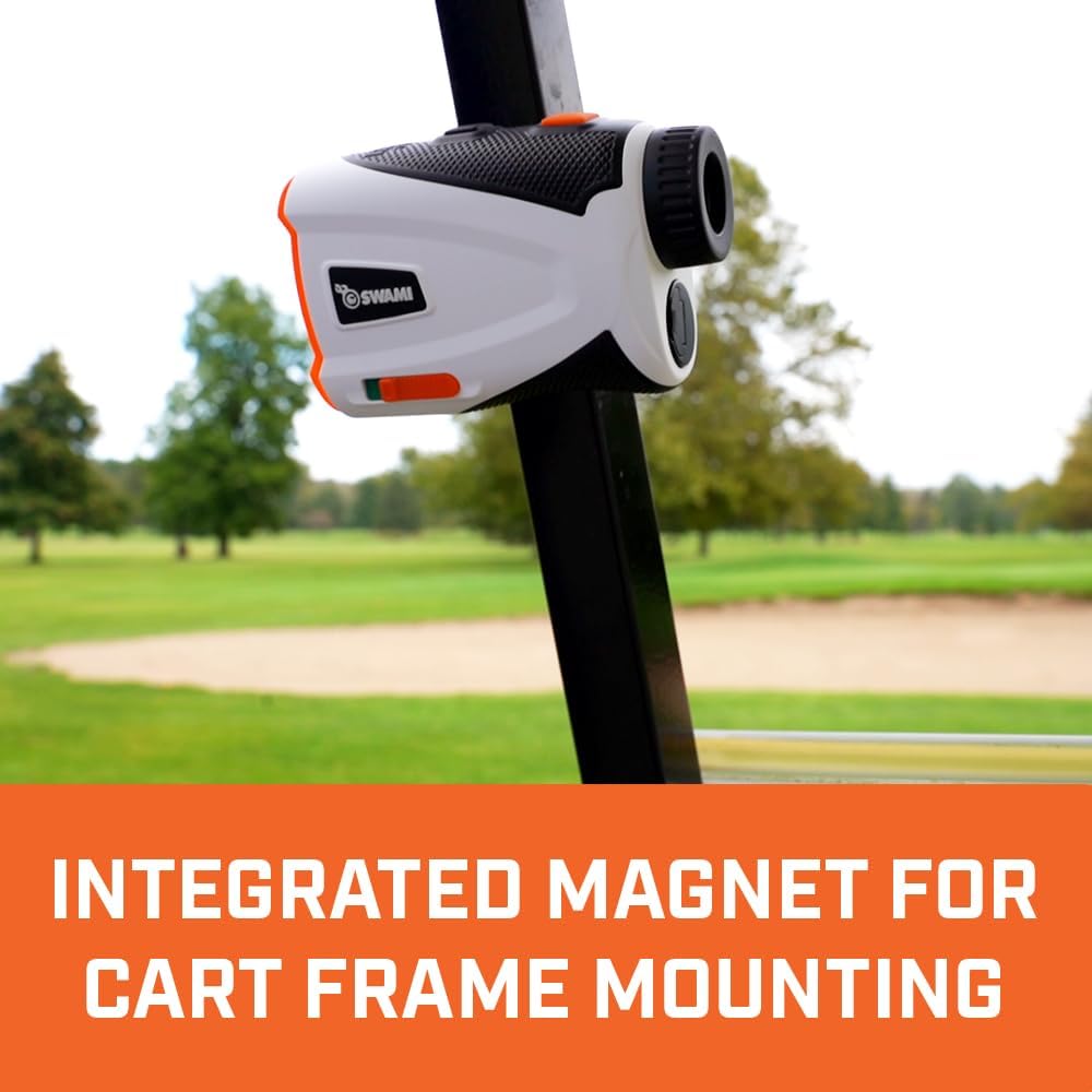 IZZO LZ-I Plus Golf Rangefinder: Slope Switch, Patented i-Caddie Club Suggestion, Built-in Magnet