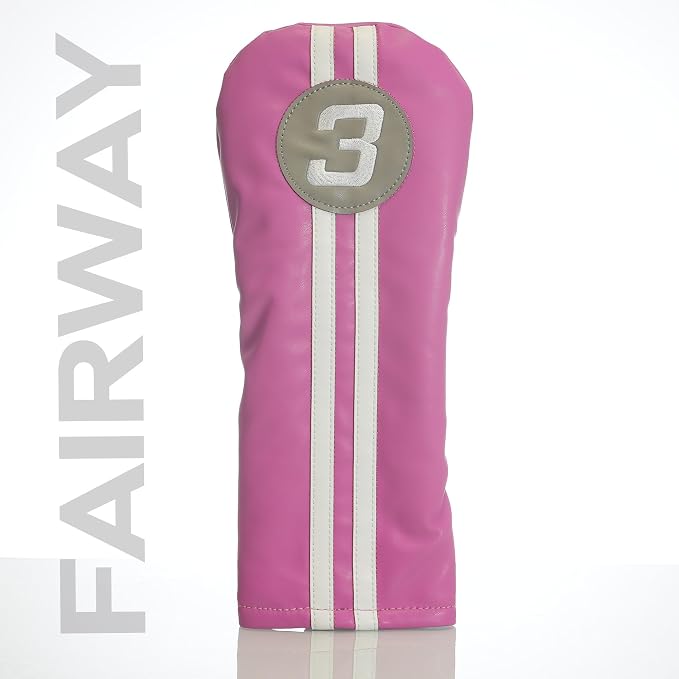 Single Headcover, Easy Slip-On Easy-Off Golf Club Head Cover, Fleece Lined - Image 2